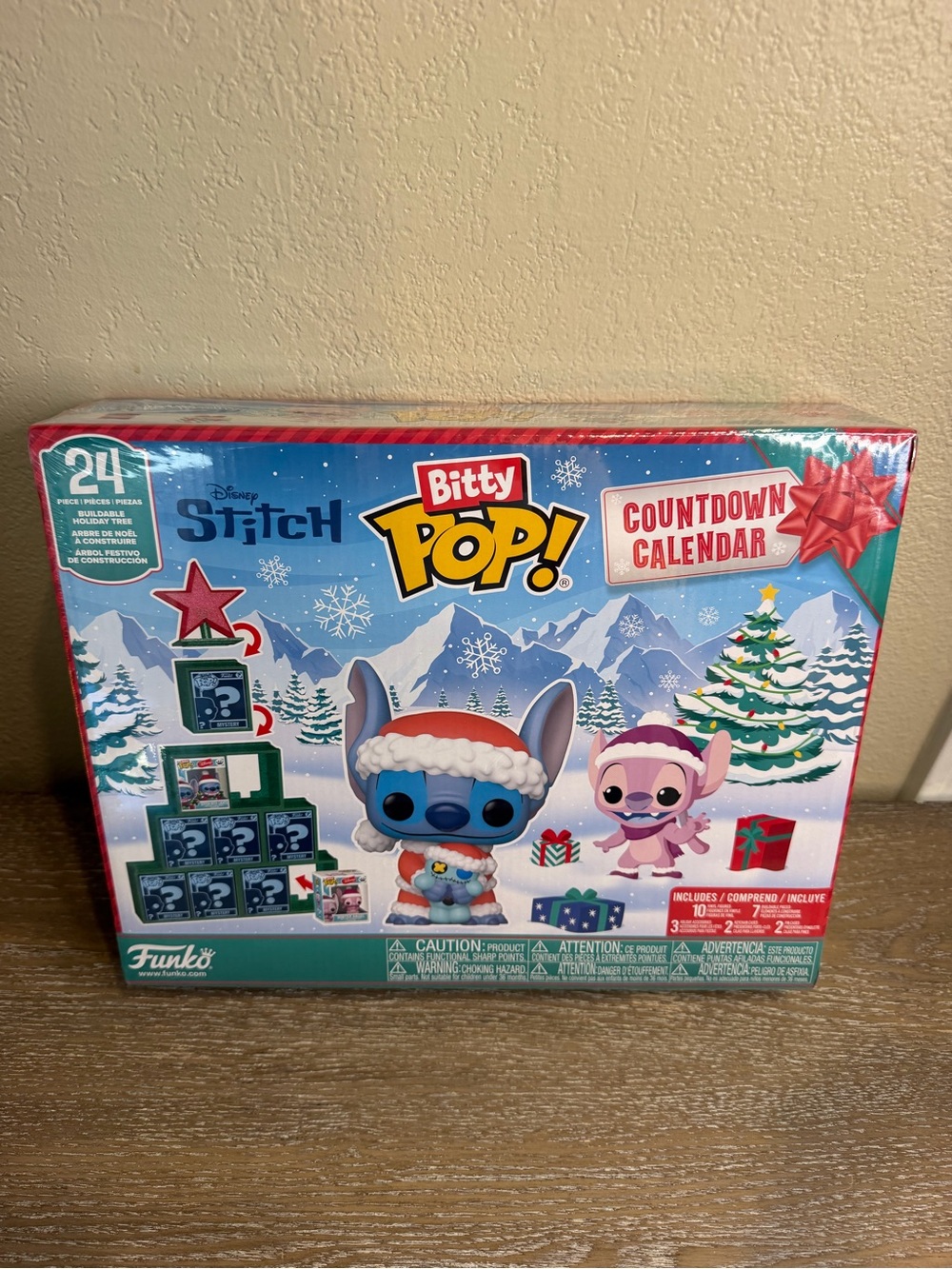 Funko Bitty Pop! Countdown Calendar - Disney Stitch Holiday Vinyl Figure